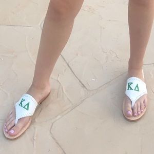 Jack Rogers Kappa Delta Embroidered Sandals